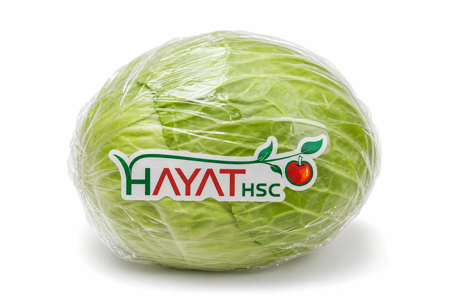 Cabbage in Hayat HSC retail packaging